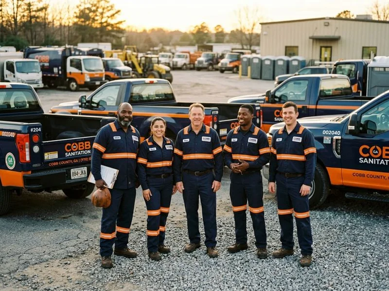 Porta Johns for Rent operations team