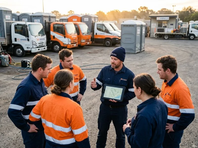 Porta Johns operations team